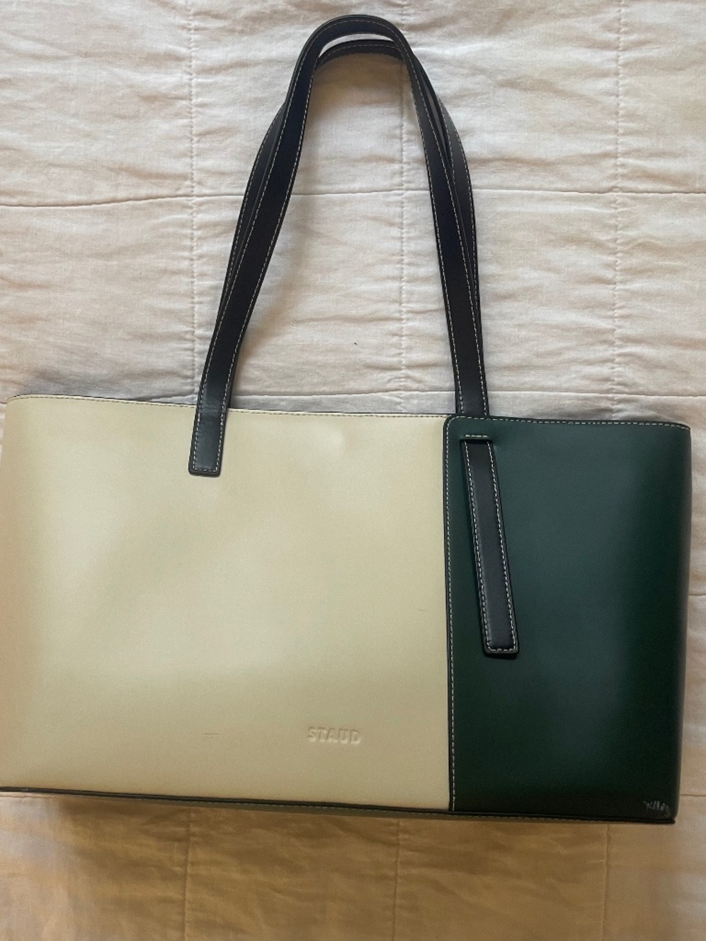 Staud Shoko colorblock tote